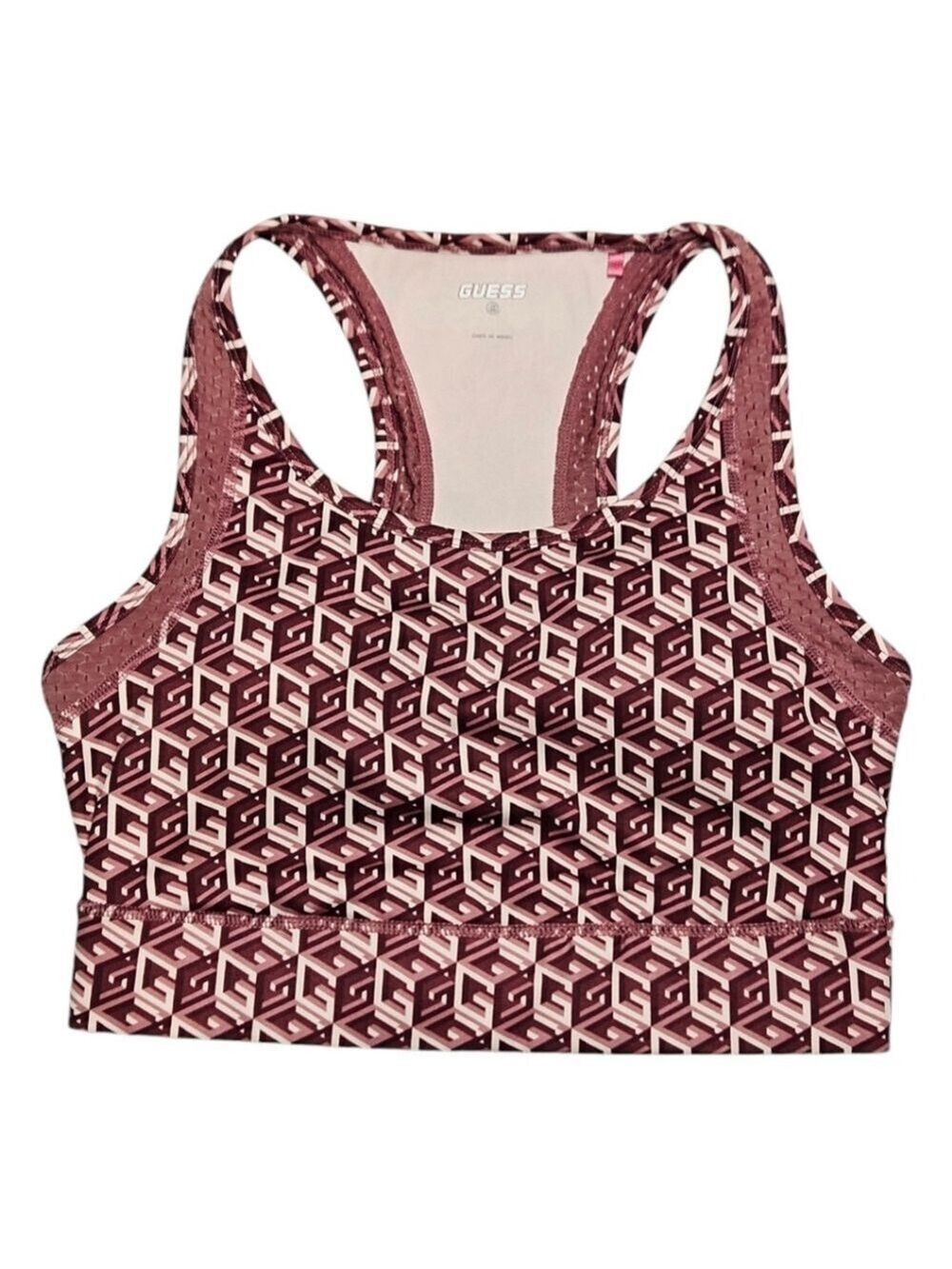 GUESS Active Top Size Medium Sports Bra